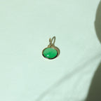 Jadeite Jade 14k Charm