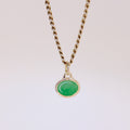 Jadeite Jade 14k Charm