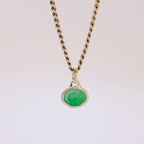 Jadeite Jade 14k Charm
