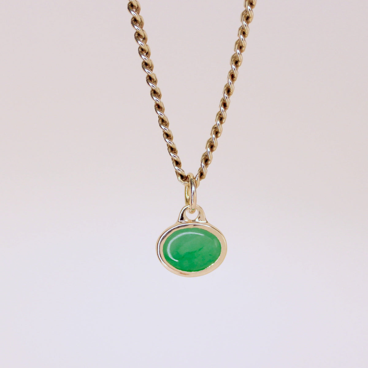 Jadeite Jade 14k Charm
