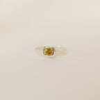 Sarn Yellow Tourmaline Ring (size 7.25)