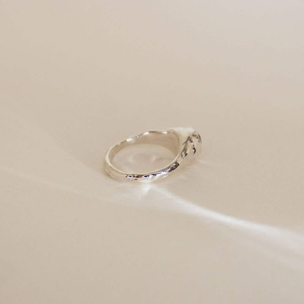 Sarn Yellow Tourmaline Ring (size 7.25)
