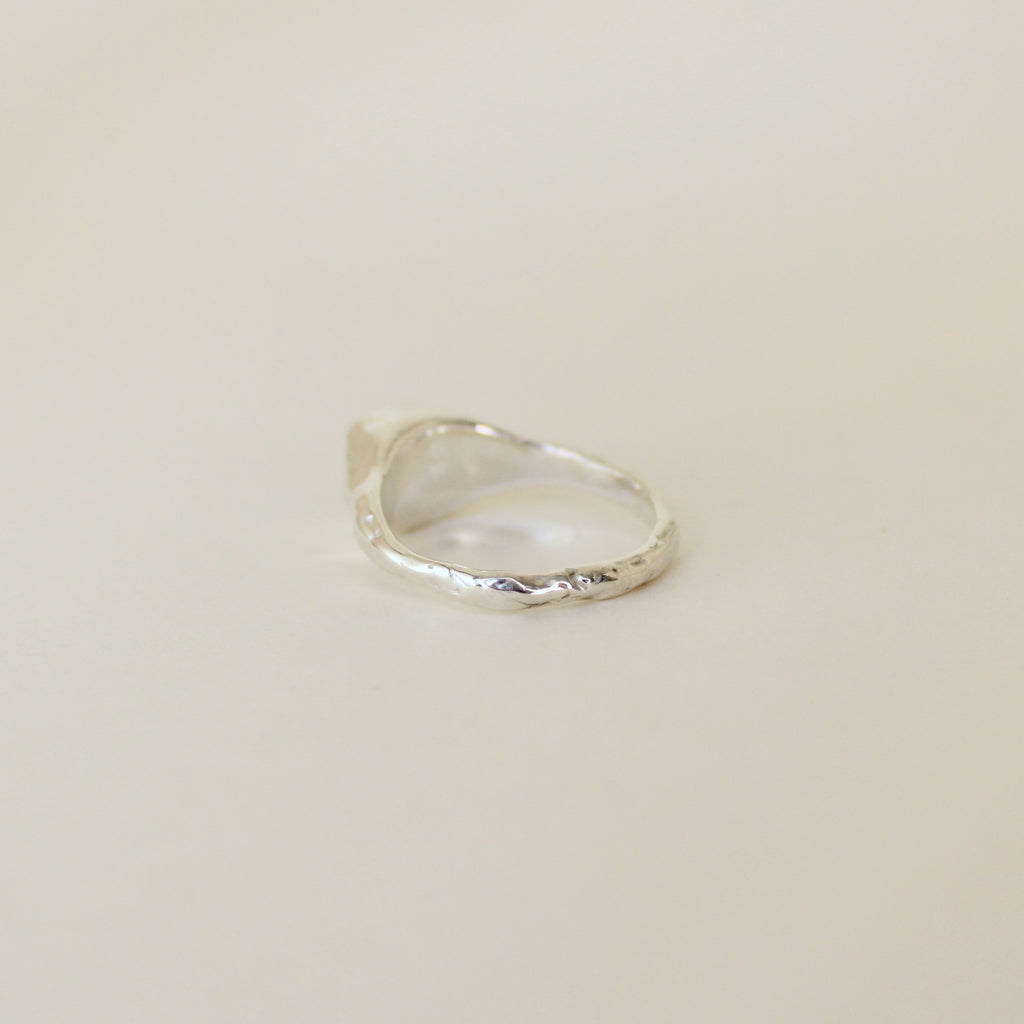 Sarn Green Tourmaline Ring (size 8)