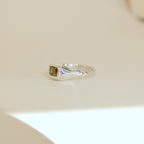 Sarn Yellow Tourmaline Ring (size 9)