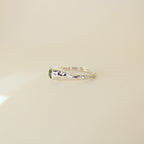 Sarn Green Tourmaline Ring (size 10)