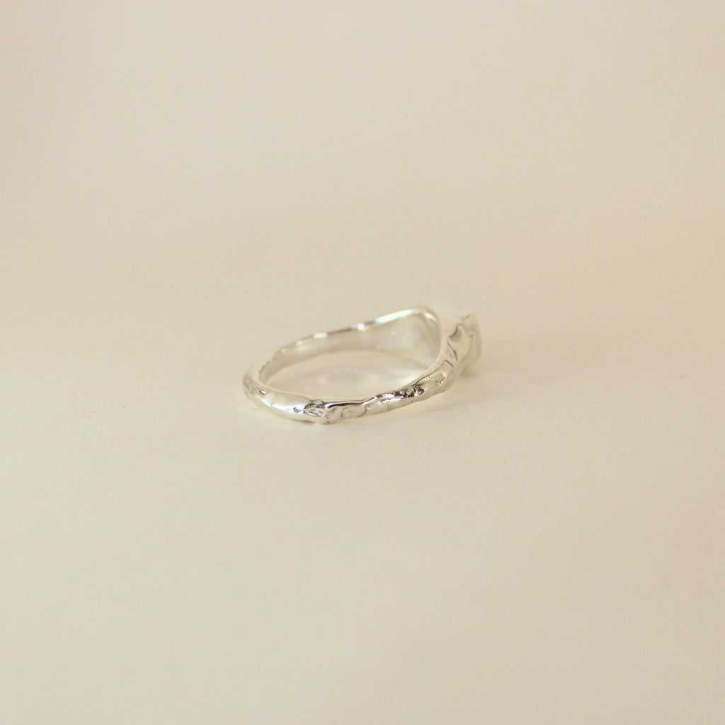 Sarn Green Tourmaline Ring (size 10)
