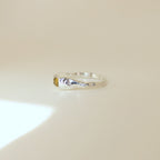 Sarn Yellow Tourmaline Ring (size 11)