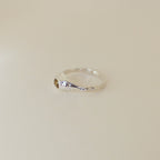 Sarn Yellow Tourmaline Ring (size 11)