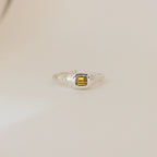 Sarn Yellow Tourmaline Ring (size 11)