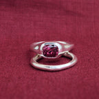 Portal Ring - Malaya Garnet