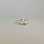 Mesa Pinky Ring - Lime Tourmaline