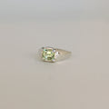 Mesa Pinky Ring - Lime Tourmaline