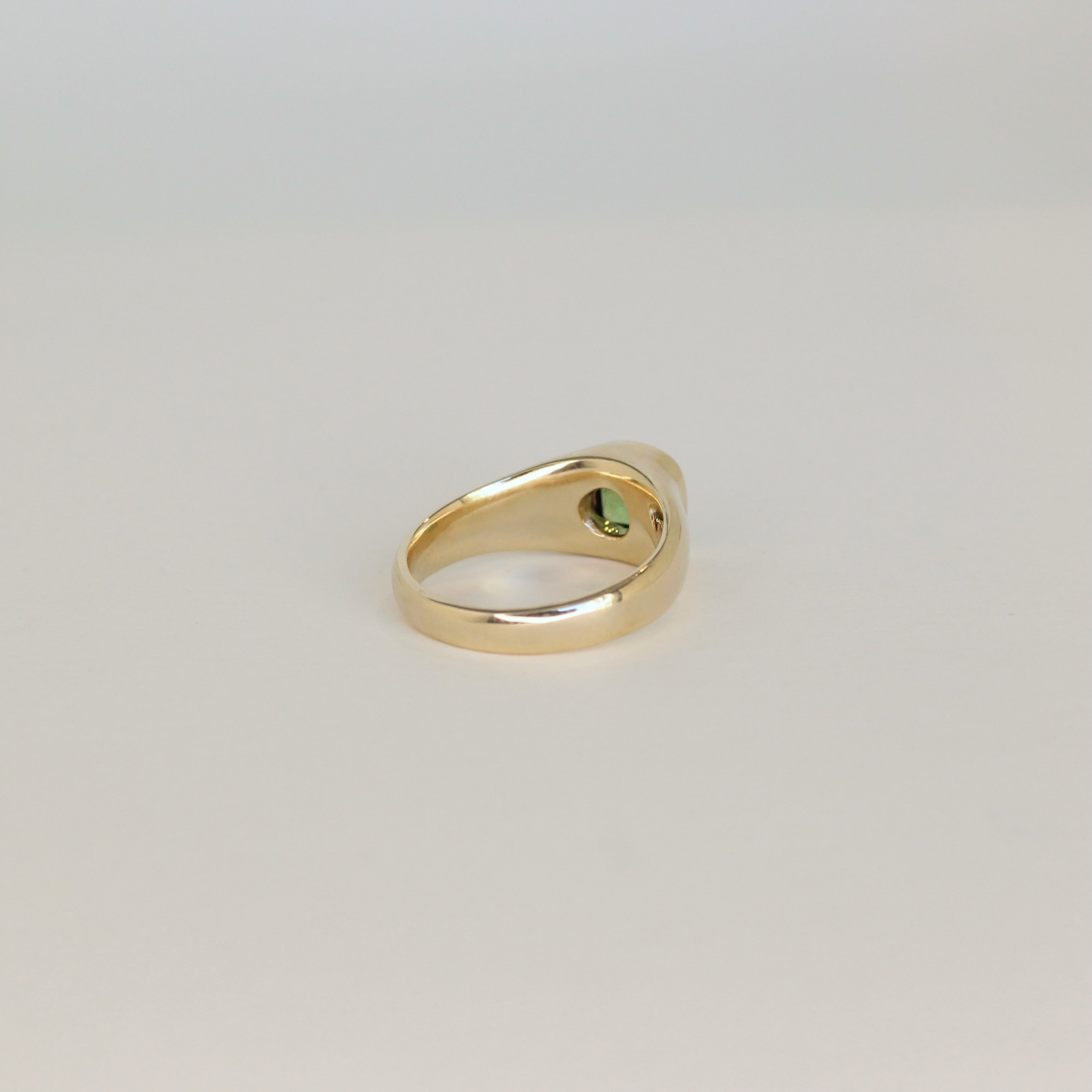Boreal Forest Gold Tourmaline Ring