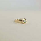 Boreal Forest Gold Tourmaline Ring