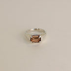 Mesa Pinky Ring - Chocolate Tourmaline