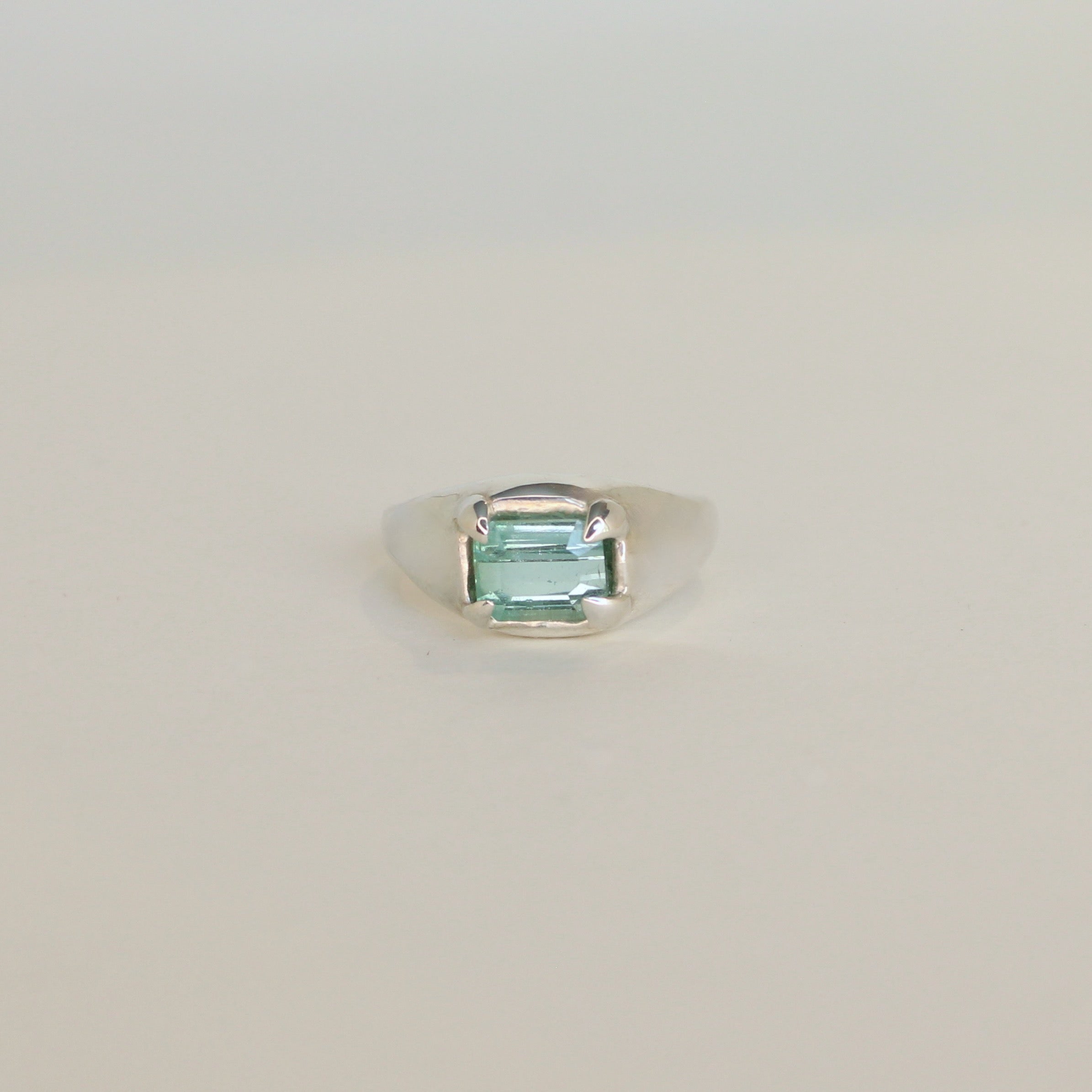 Mesa Pinky Ring - Sky Tourmaline