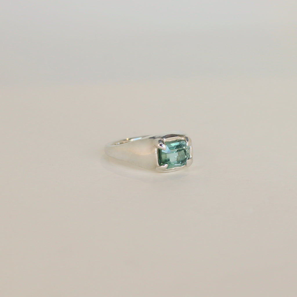 Mesa Pinky Ring - Sky Tourmaline