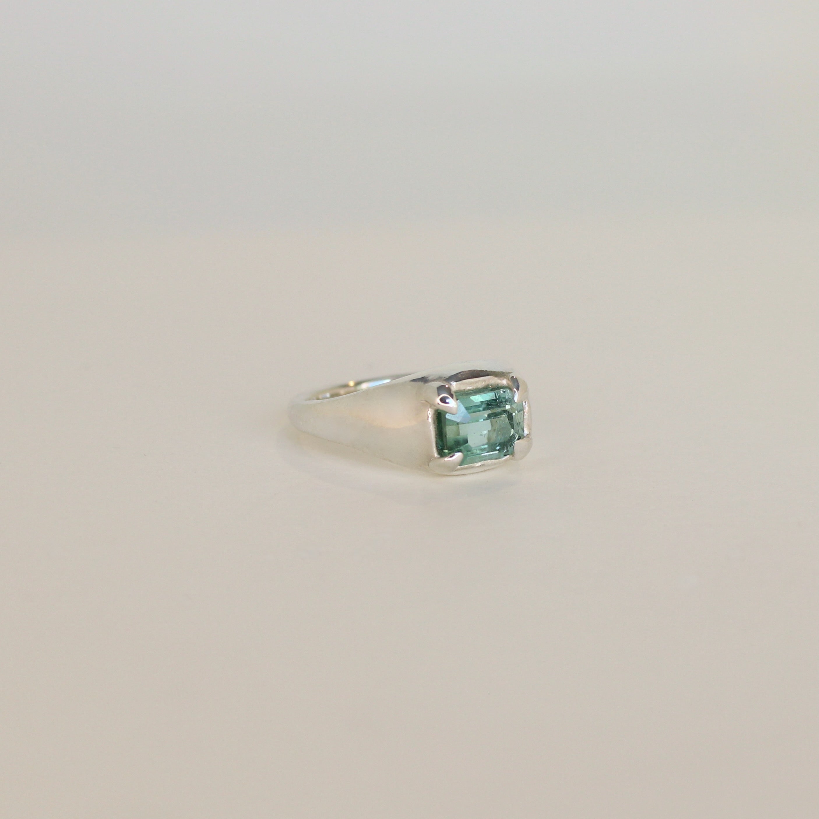 Mesa Pinky Ring - Sky Tourmaline