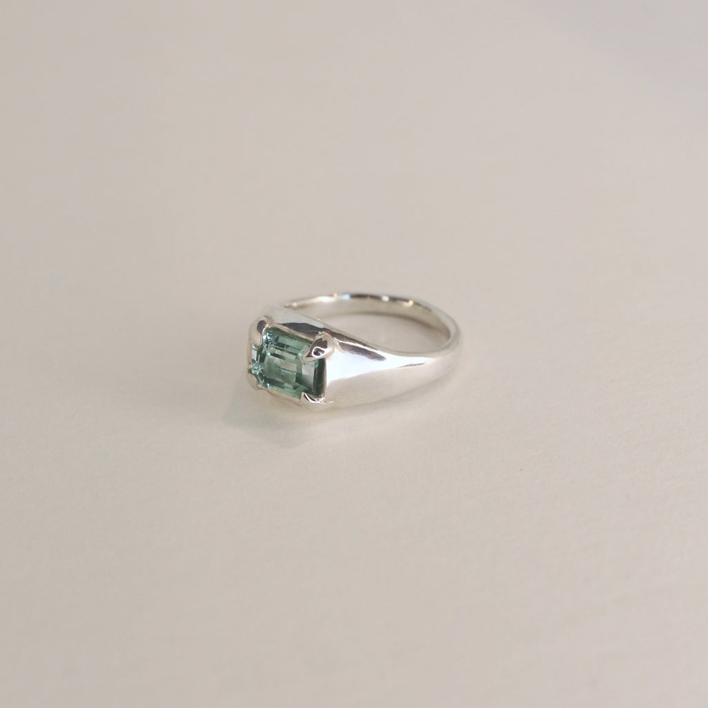 Mesa Pinky Ring - Sky Tourmaline