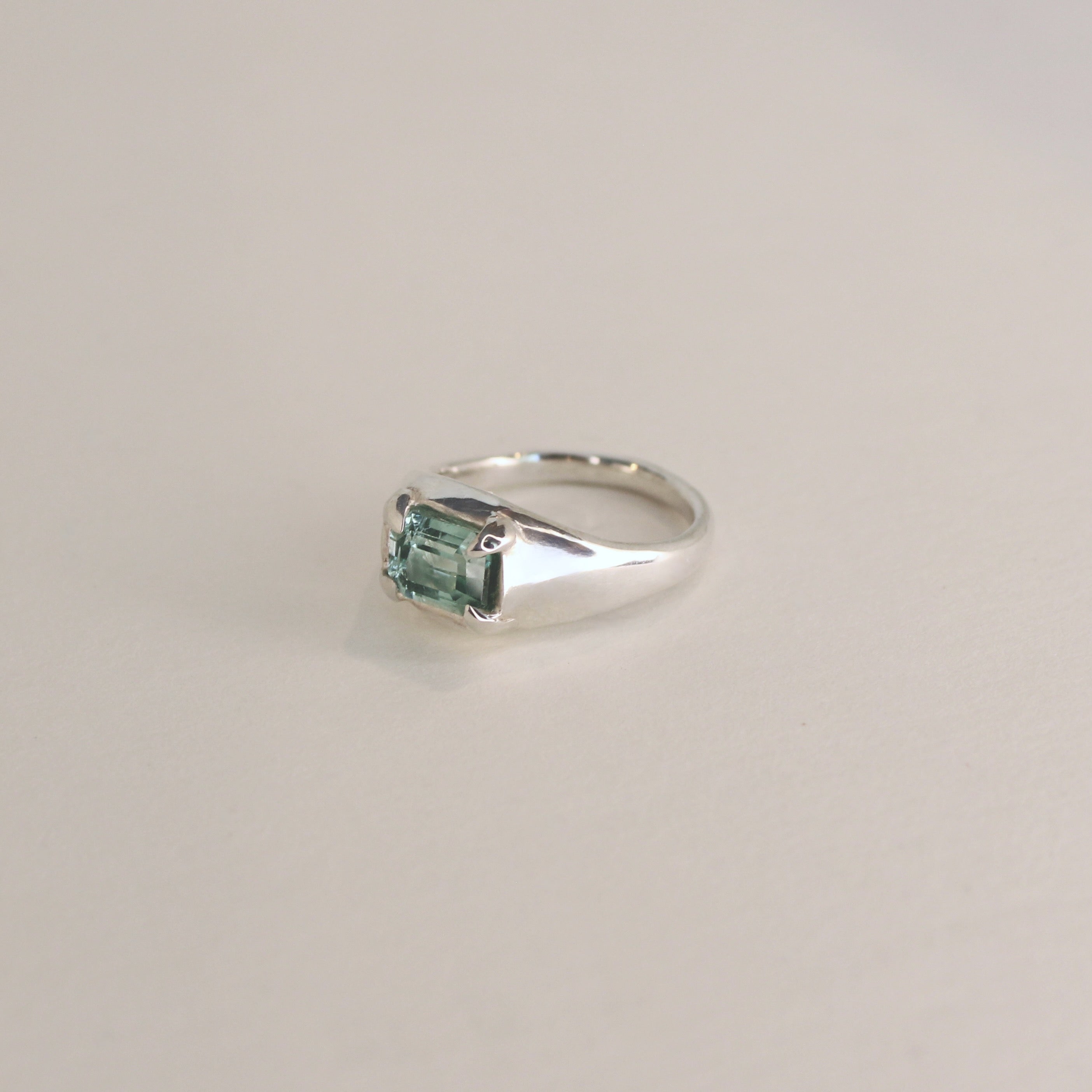 Mesa Pinky Ring - Sky Tourmaline