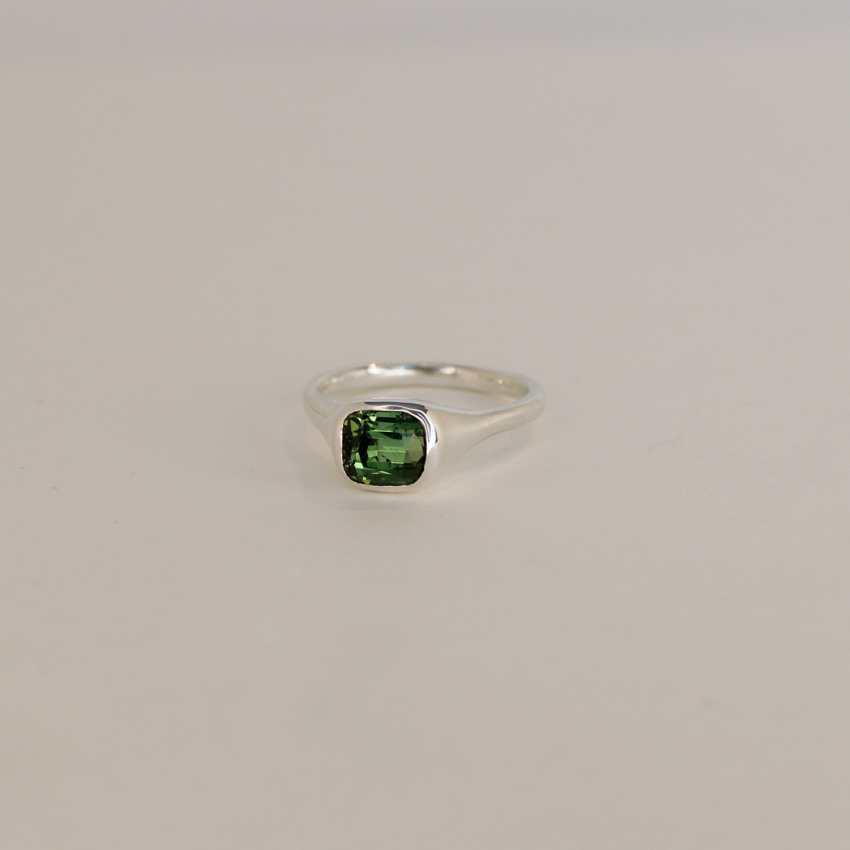 Portal Ring - Green Tourmaline 1