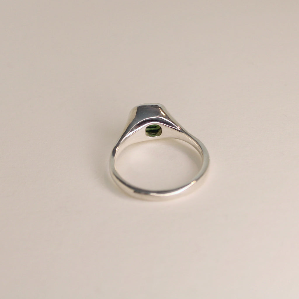 Portal Ring - Green Tourmaline 1