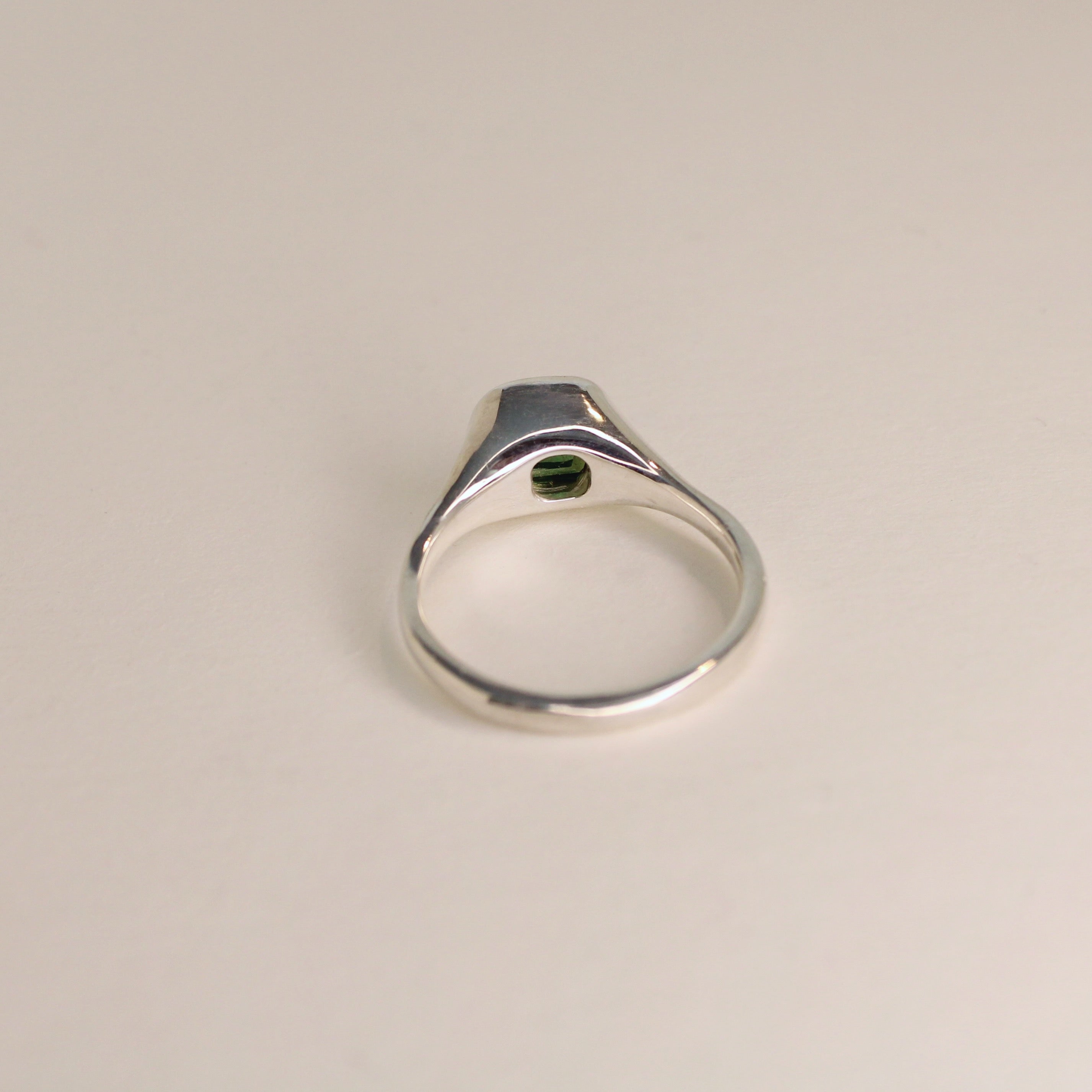 Portal Ring - Green Tourmaline 1