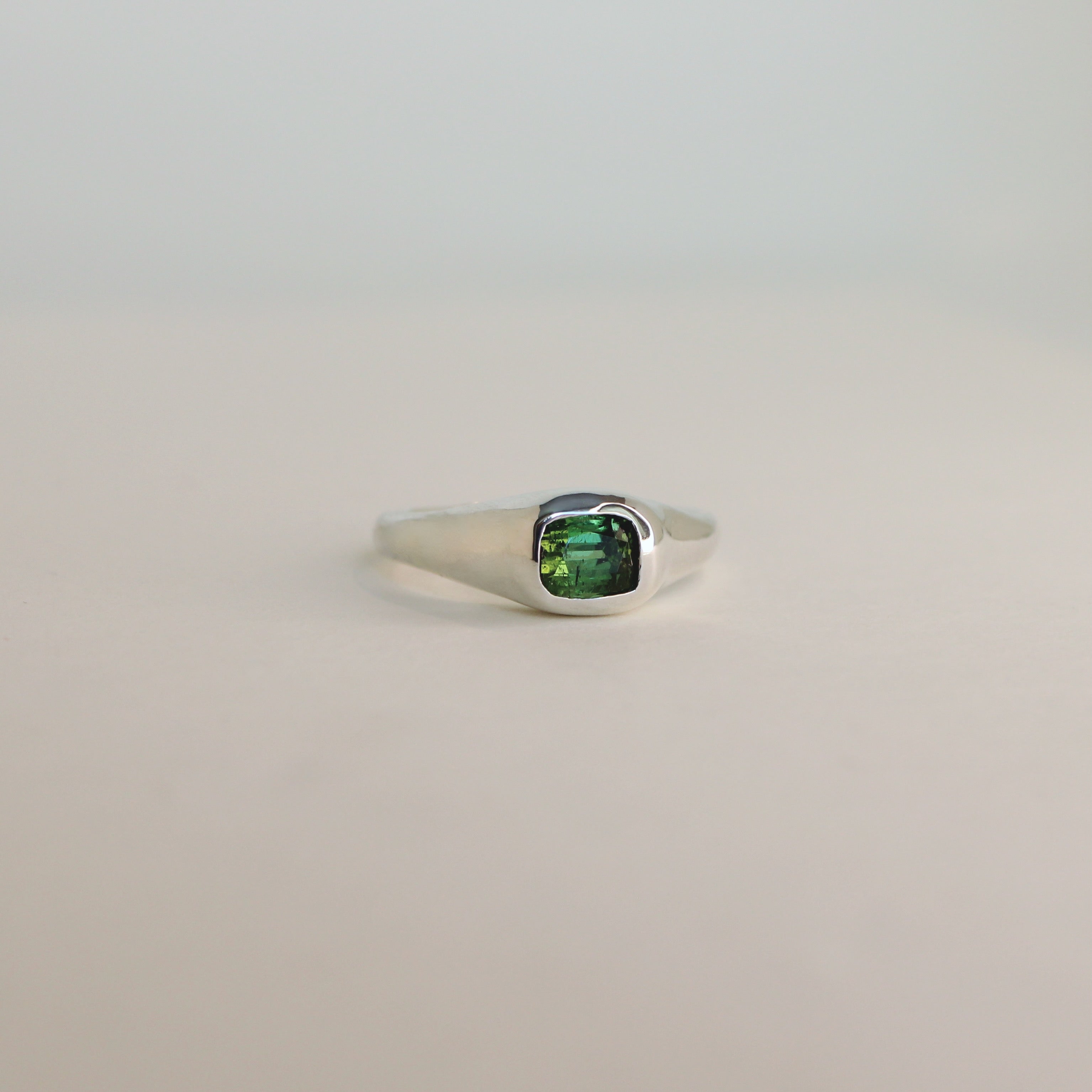 Portal Ring - Green Tourmaline 2