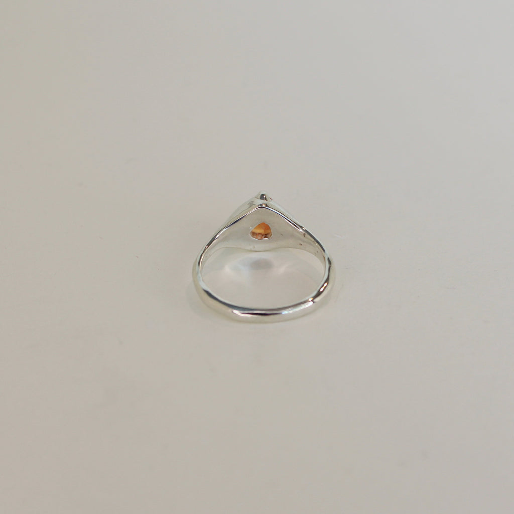 Cyra Sapphire Trillion Ring