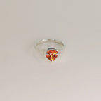Cyra Sapphire Trillion Ring