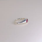 Portal Ring - Malaya Garnet