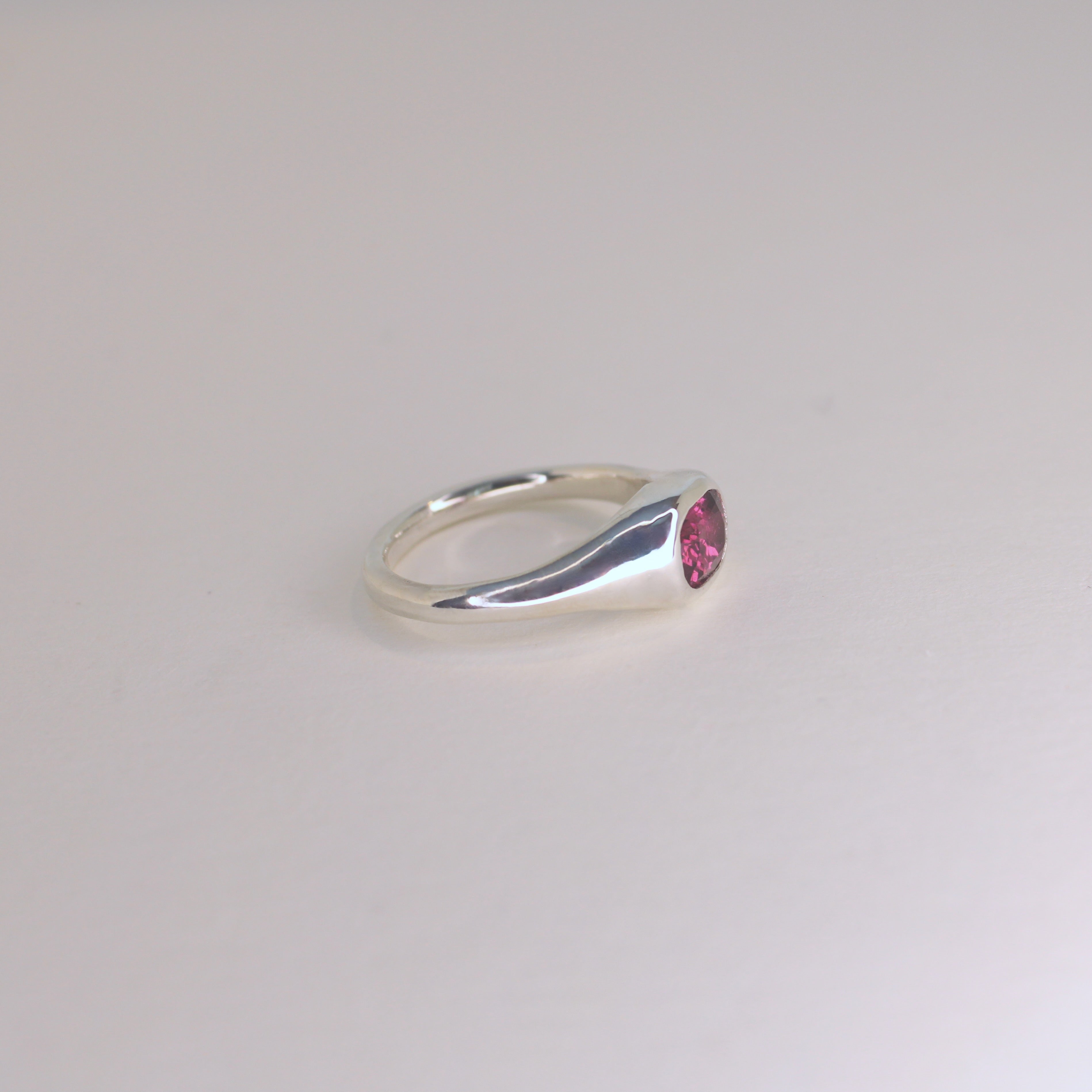Portal Ring - Malaya Garnet