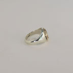 Voyager Zircon Gold Signet Ring