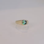 Boreal Forest Gold Tourmaline Ring
