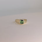 Boreal Forest Gold Tourmaline Ring