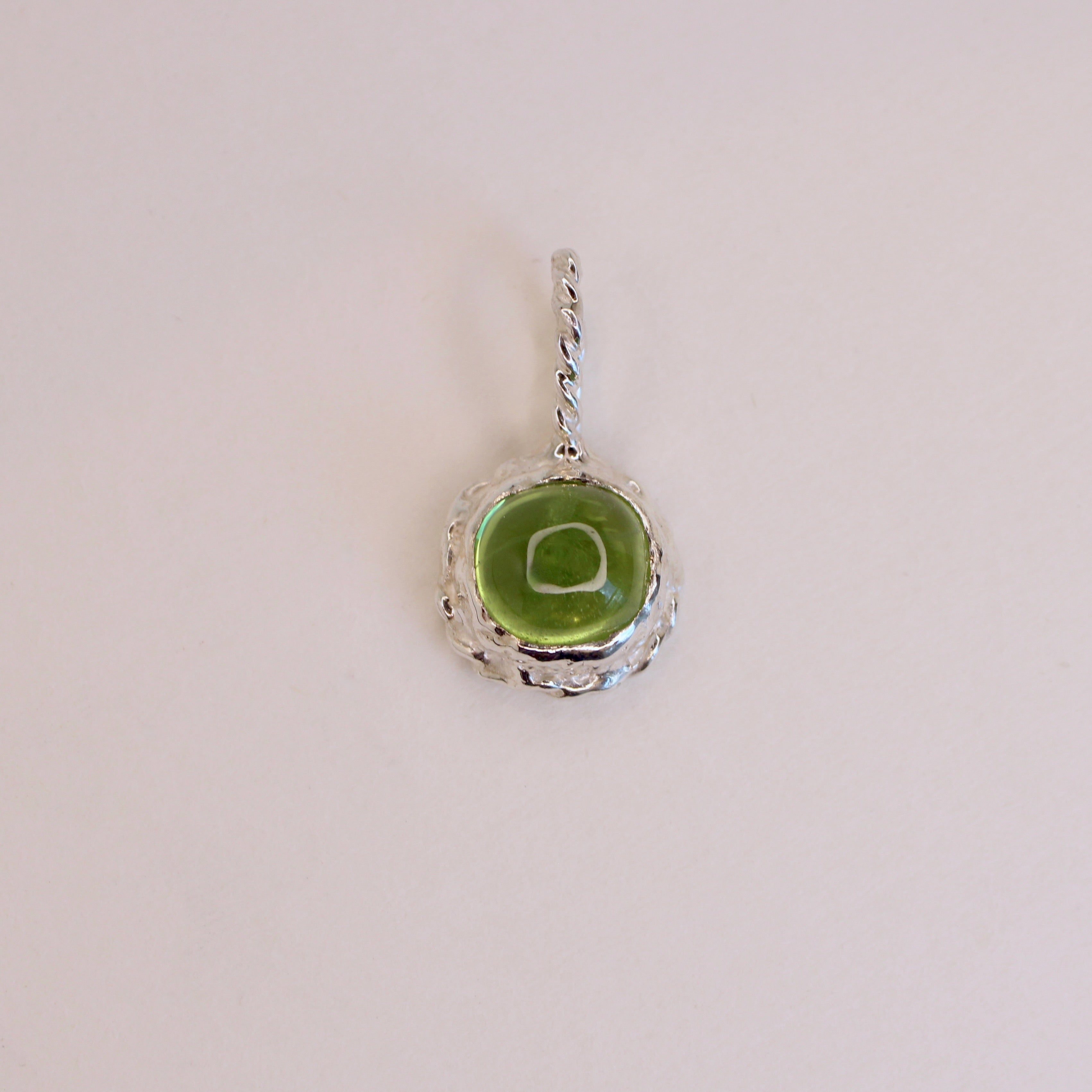 Apple Tart Peridot Pendant