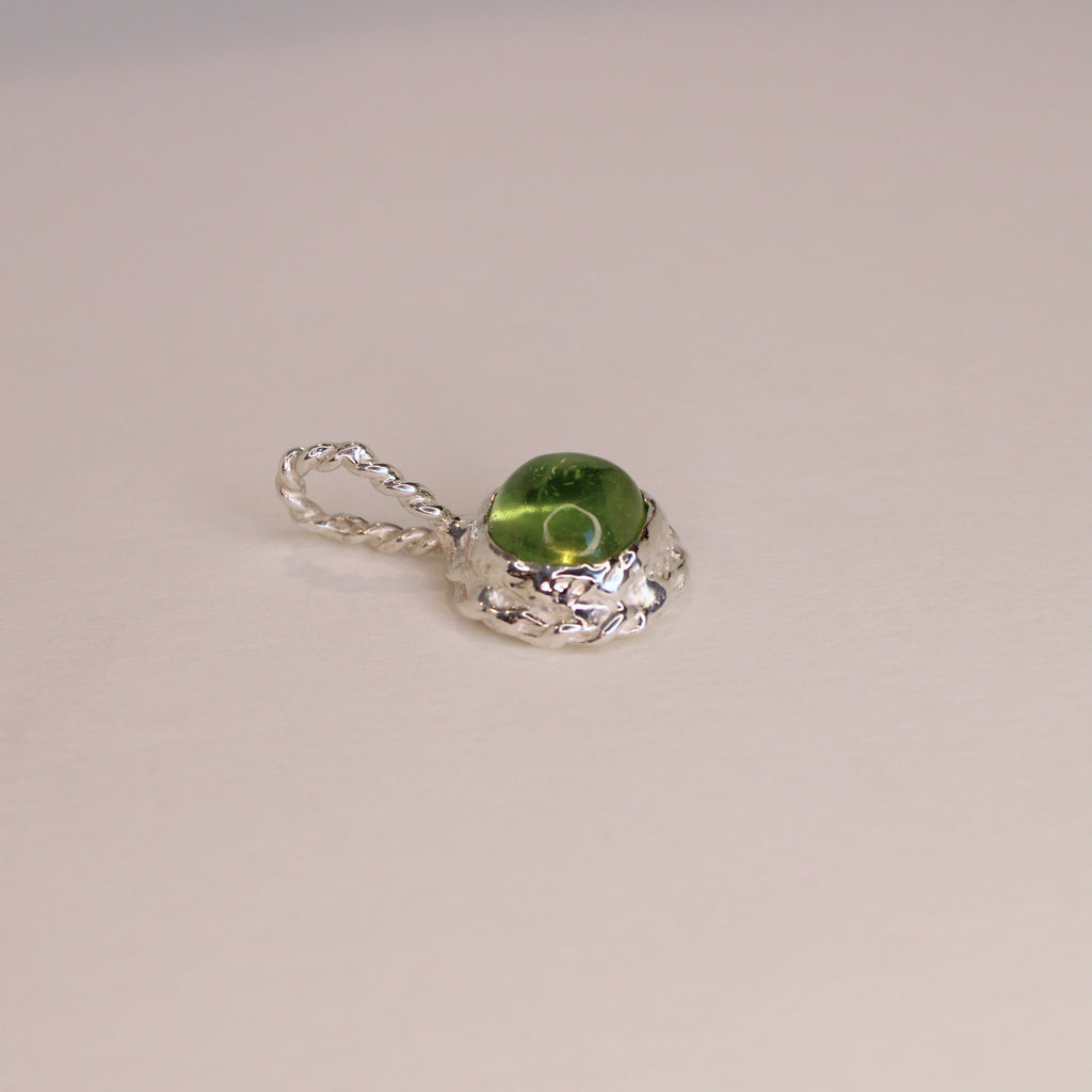 Apple Tart Peridot Pendant