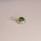 Apple Tart Peridot Pendant