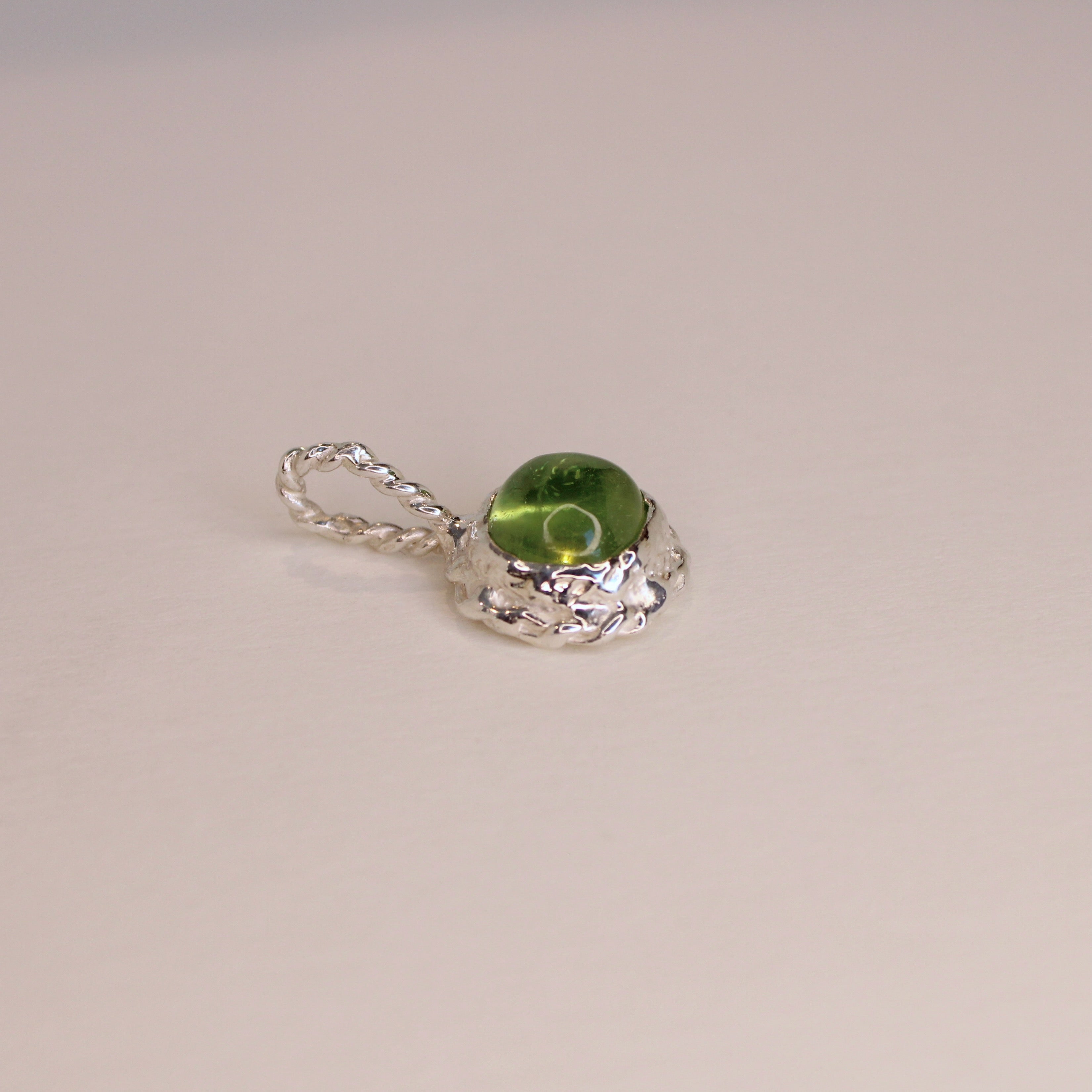 Apple Tart Peridot Pendant