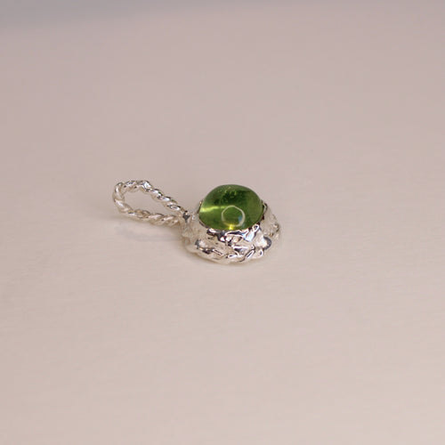 Apple Tart Peridot Pendant