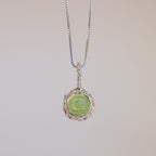 Apple Tart Peridot Pendant
