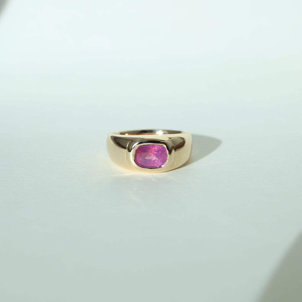 Twilight Sapphire Gold Ring