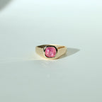 Aurora Sapphire Gold Ring