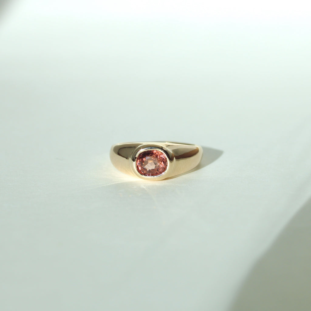 Golden Hour Spinel Gold Ring
