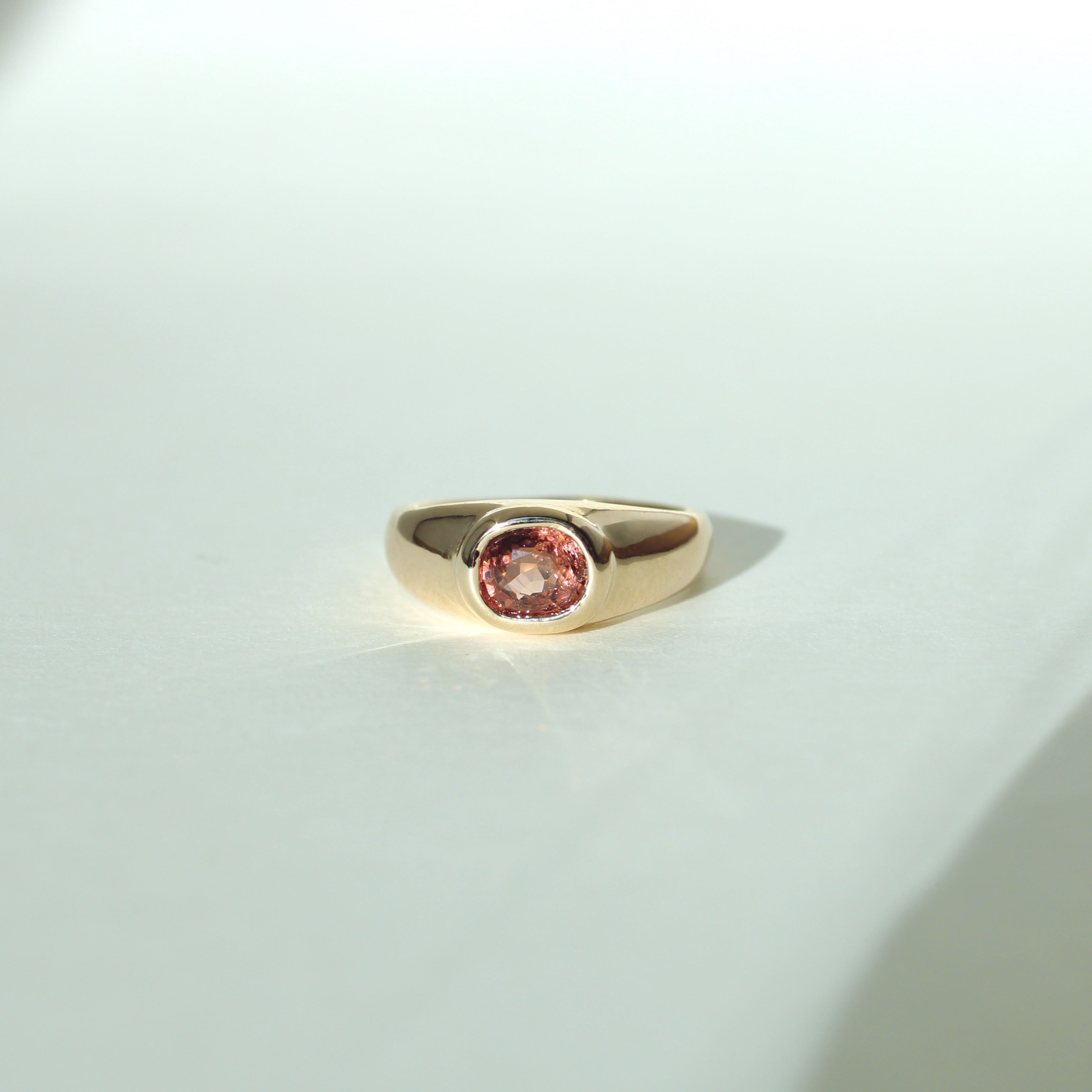 Golden Hour Spinel Gold Ring