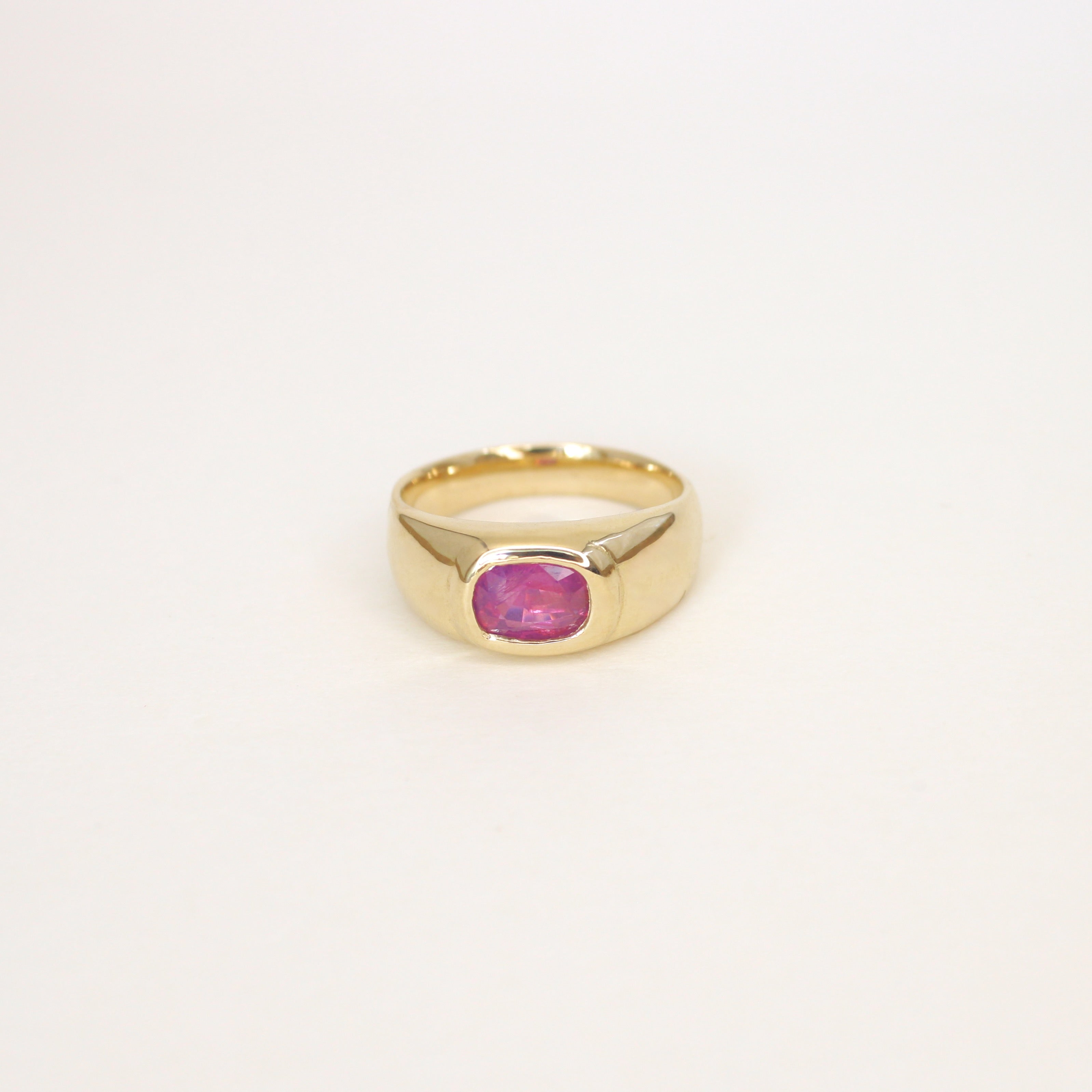 Twilight Sapphire Gold Ring