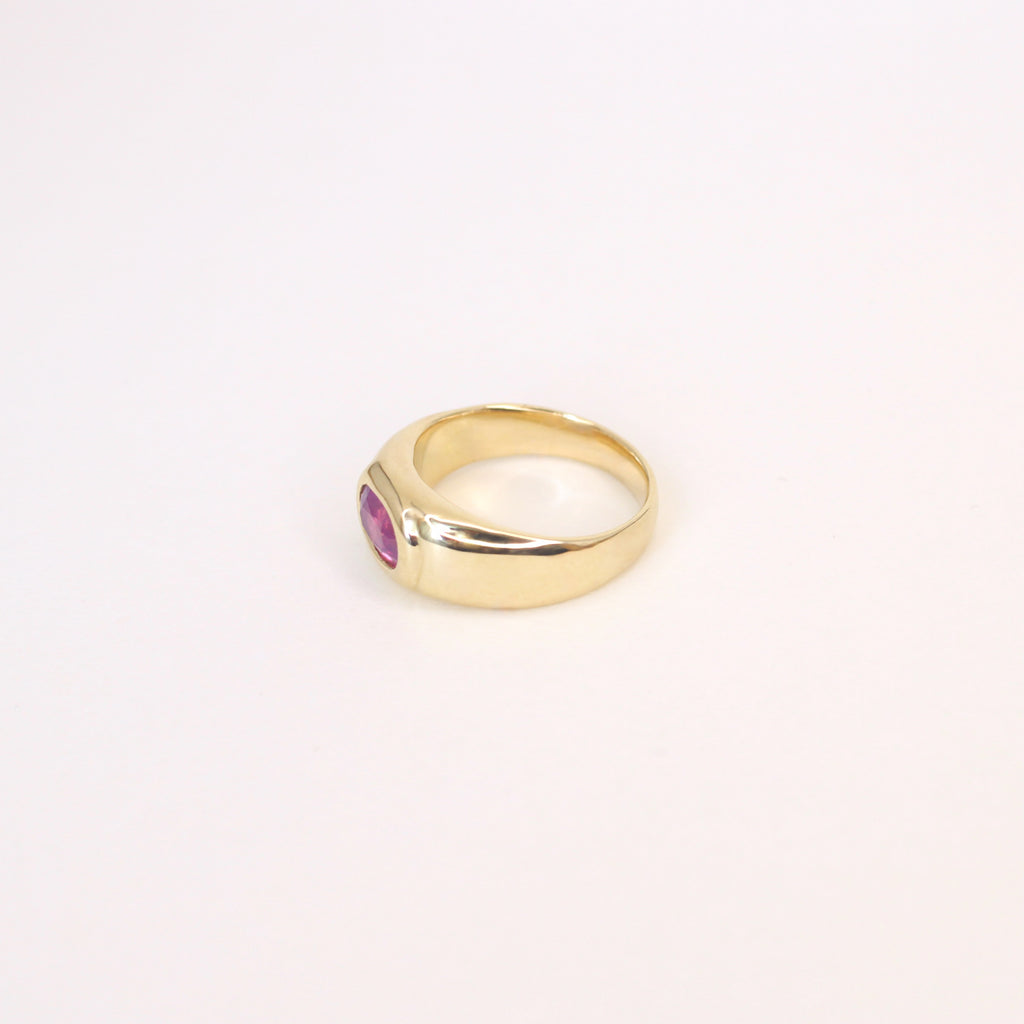 Twilight Sapphire Gold Ring