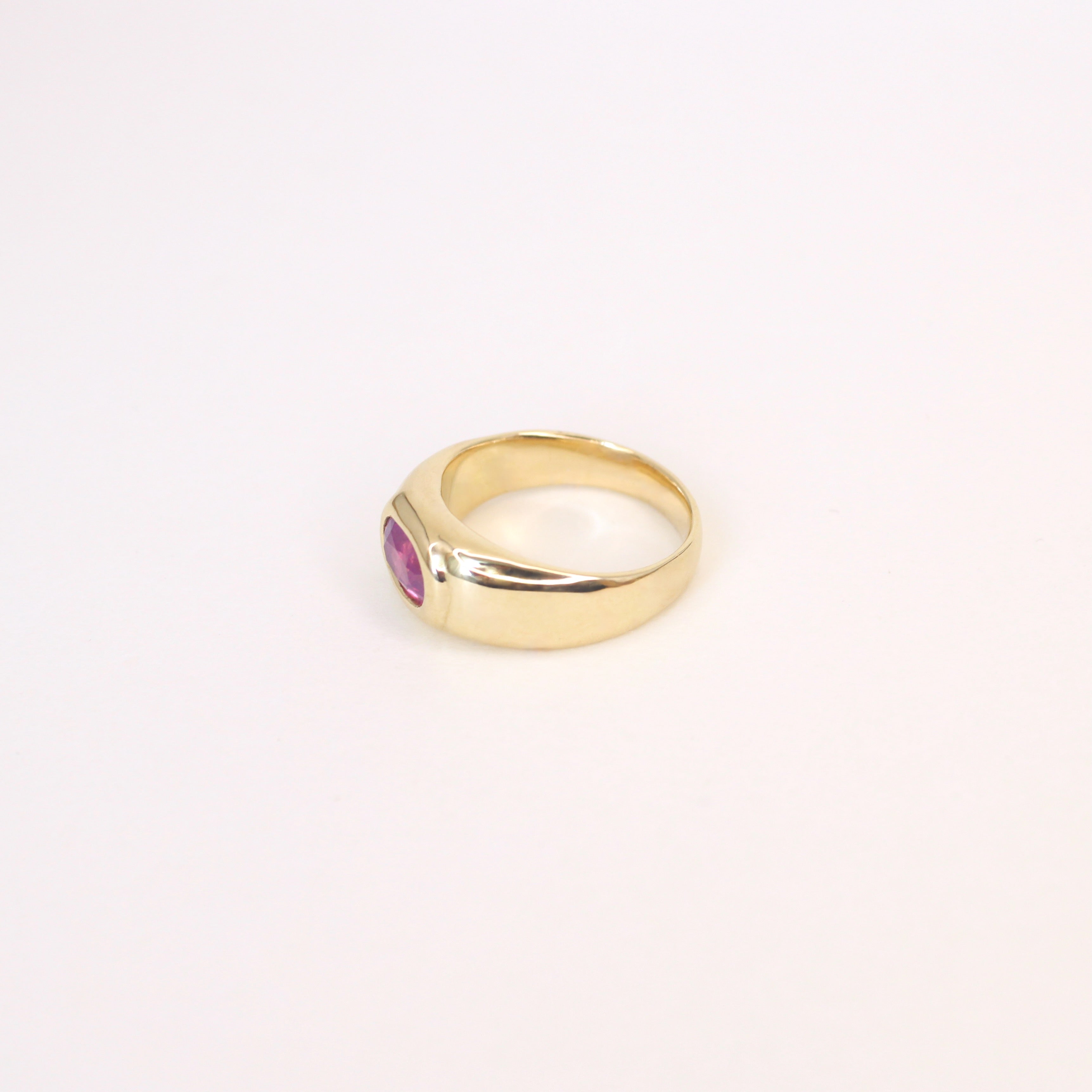 Twilight Sapphire Gold Ring