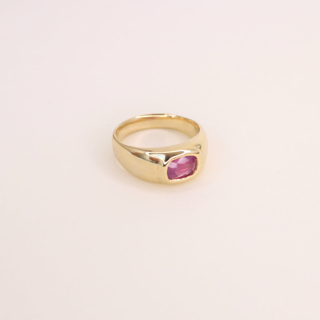 Twilight Sapphire Gold Ring