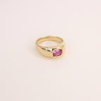 Twilight Sapphire Gold Ring